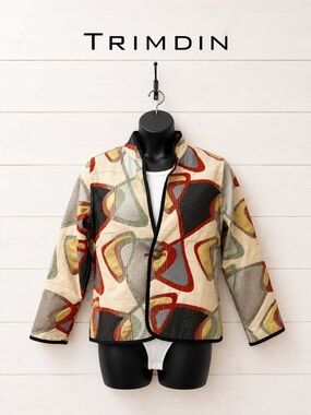 TRIMDIN Reversible Abstract Jacket Estimated Size L/XL